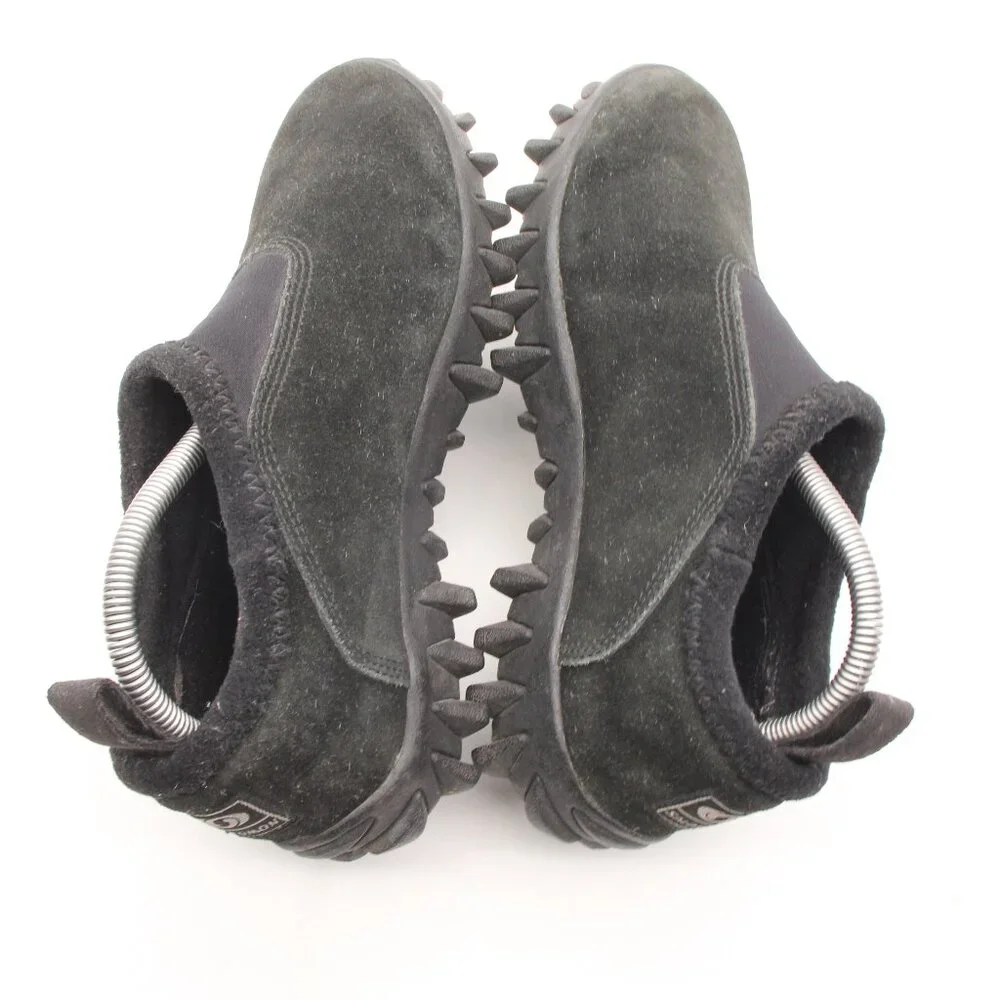 Salomon Contagrip CX Thinsulate slip on Black Suede Women's Size 8 Trail Shoes - Picture 6 of 11